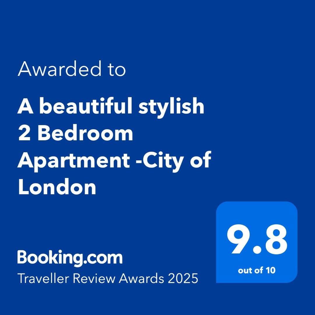 A Beautiful Stylish 2 Bedroom Apartment -City Of لندن المظهر الخارجي الصورة